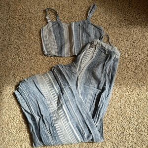 Express matching linen set, xs